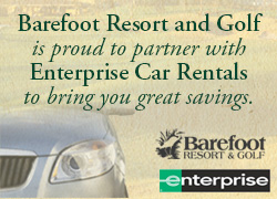 Barefoot Resort and Golf Partner Enterprise Car Rentals